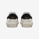 The Charlie Distressed - White/Black
