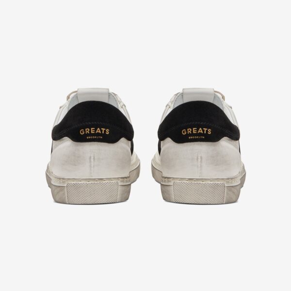 The Charlie Distressed - White/Black - Image 4
