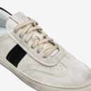 The Charlie Distressed - White/Black